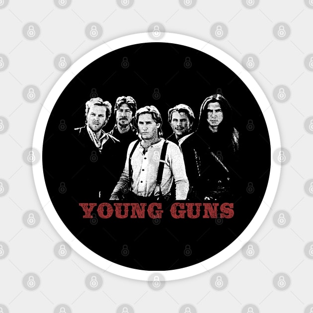 Young Guns Magnet by Affectcarol